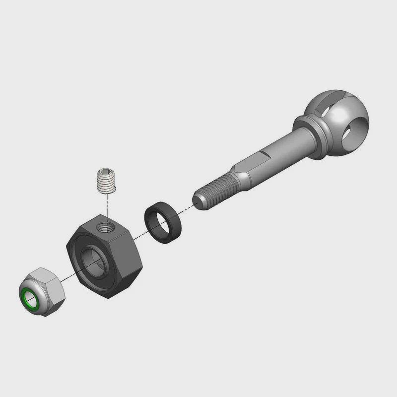 MIP X-Duty, CVD Axle, 10mm Offset w/ 5mm Bearing (MIP18141)