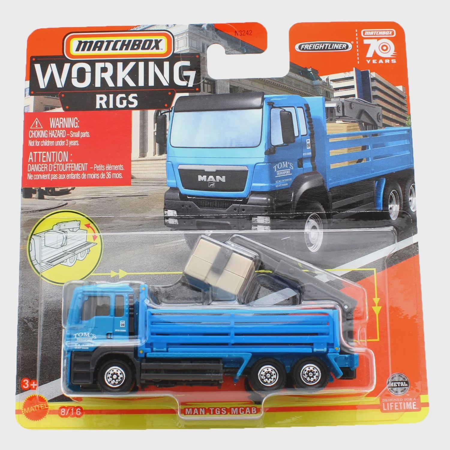 Matchbox Working Rigs Man TGS MCAB
