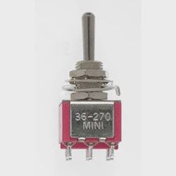 Miniatronics DPDT Sprung Mini Toggle 5A-120V (2) (MNT3627002)