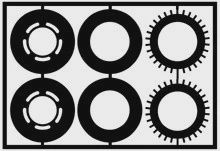 Model Car Garage 1/24-1/25 Plain Disc Brake Rotors (Photo Etch) (MCG-2015)