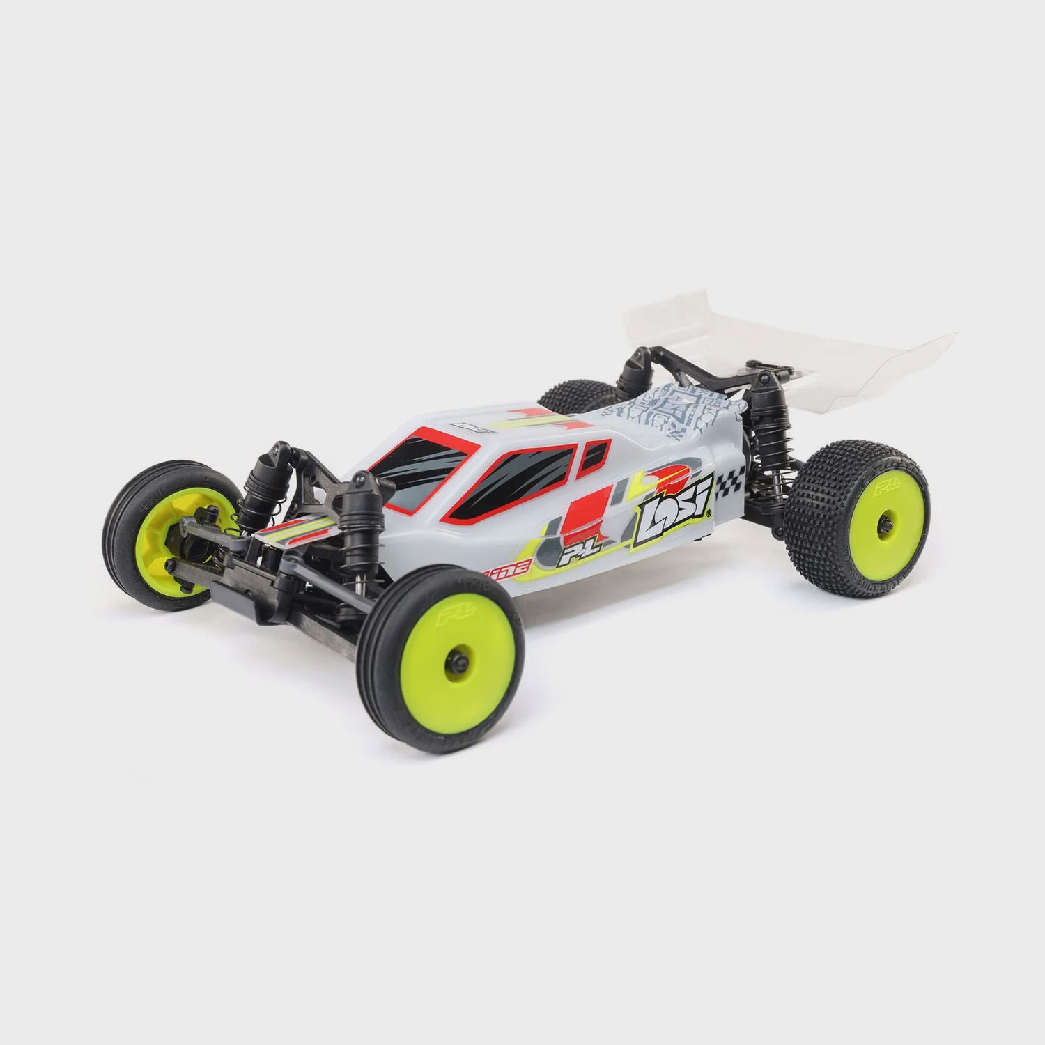 Losi Micro-B 1/24 RTR 2WD Buggy (White) w/2.4GHz Radio, Battery &amp; Charger   (LOS00007T1