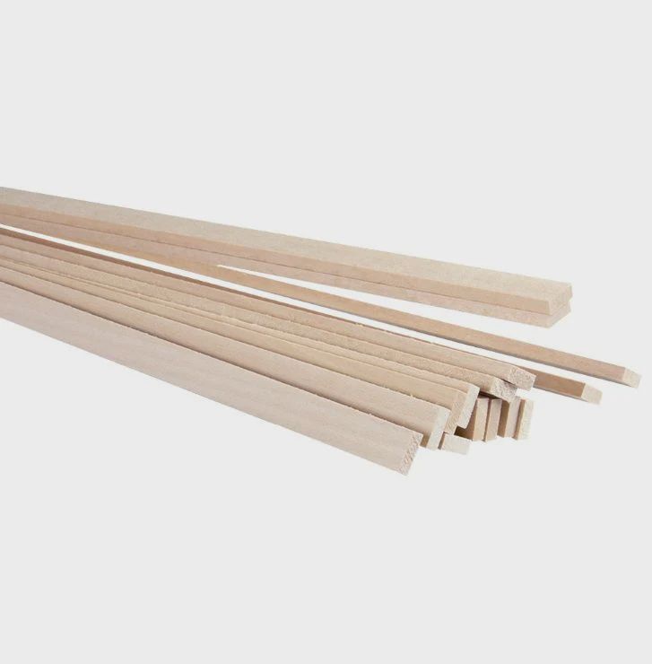 Midwest 3/16" x 1/2" x 24" Basswood Strips (MID4059)