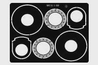 Model Car Garage 1/24-1/25 Disk Brake Rotor Detail (MCG-2140)