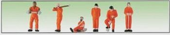 Model Power Prisoners Orange (6) (MDP6194)