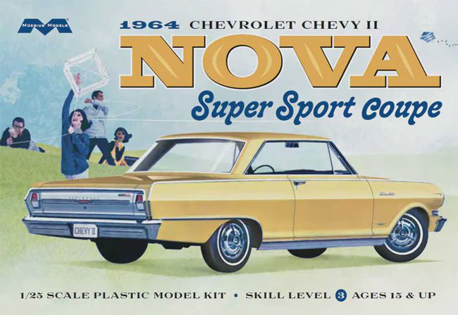Moebius 1/25 1964 Chevy Nova Super Sport (MOE-2320)