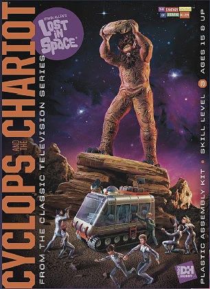 Moebuis 1/35 Lost in Space- Cyclops &amp; 1/48 Chariot (MOE1420)