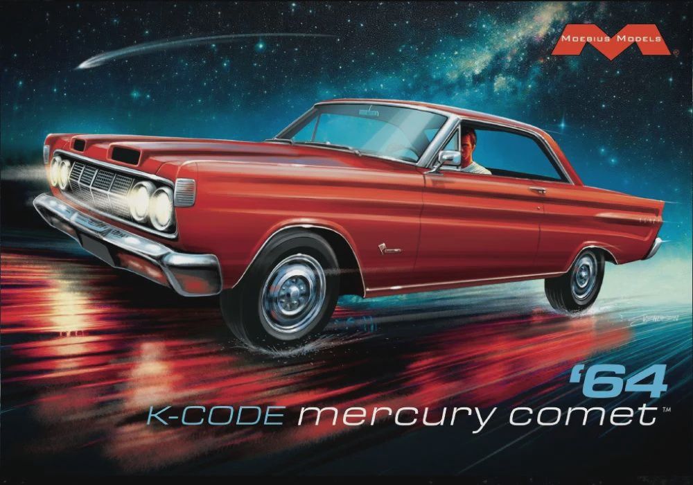 Moebuis 1/25 1964 K-Code Mercury Comet Car (MOE2750)