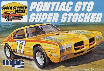 MPC 1/25 1970 Pontiac GTO Super Stocker Race Car (MPC939(