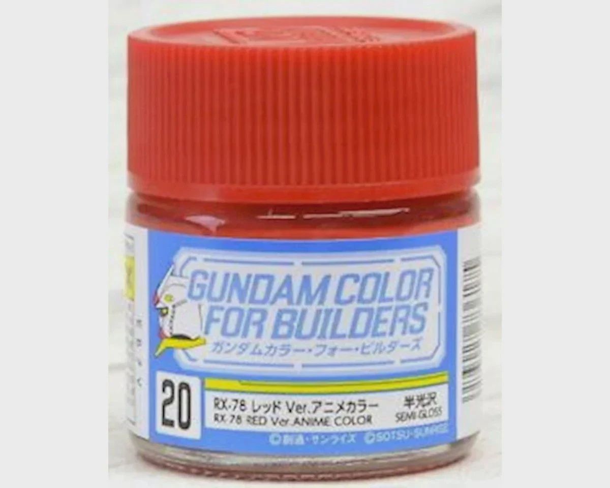 Mr Hobby BC* UG20 RX-78-2 RED ANIME 10ML (GUZUG20)