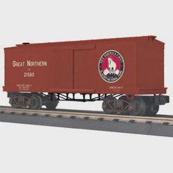 MTH 34' Box Car (19th Century) - Great Northern (MTH3074698)