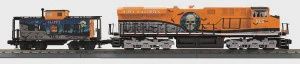 MTH ES44AC Imperial Diesel &amp; Caboose Set With Proto-Sound 3.0 - Halloween (MTH30209751)