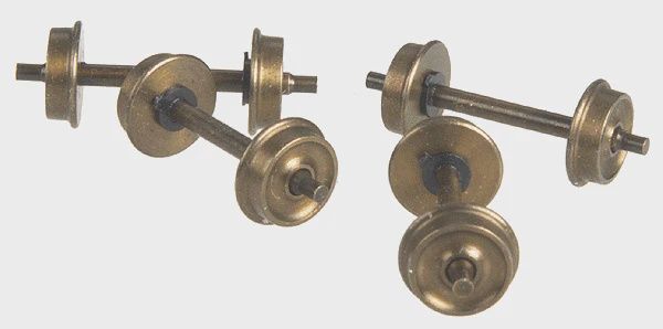 Northwest Short Shoulder Axle Nickel-Silver Wheelset (53-371054)