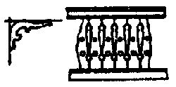 Ornamental Wood Porch Rail &amp; Bracket (300-5034)