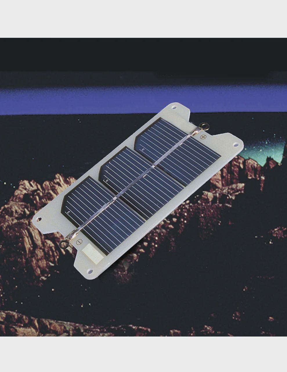 OWI 5"X2.5" Solar Battery Panel w/Lead 'Wires (OWI608)