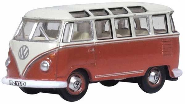 Oxford Diecast 1951 Volkswagen T1 Samba Passenger Van - Assembled (553-NVWS001)