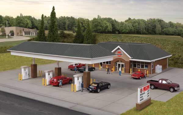 Modern Gas Station (933-3537)