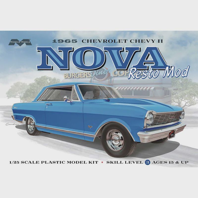 Moebius 1/25 1965 Chevy II Nova Resto Mod (MOE2323)