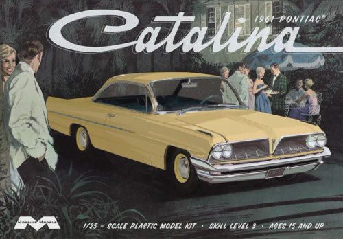 Moebuis 1/25 1961 PONTIAC CATALINA MODEL KIT (MOE2850)
