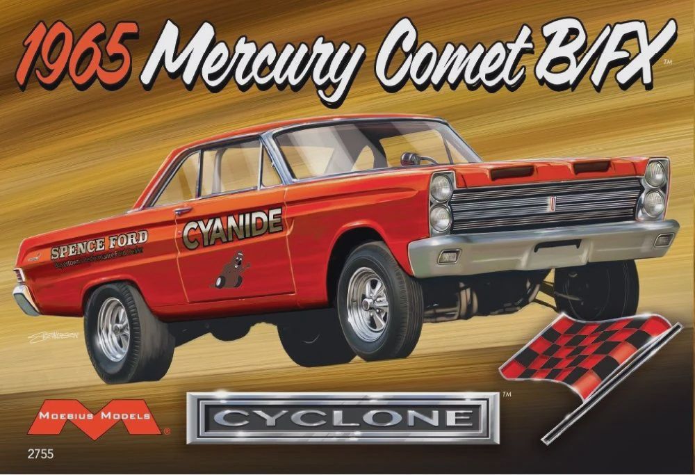 Moebuis 1965 Mercury Comet Cyclone B/FX (MOE2755)