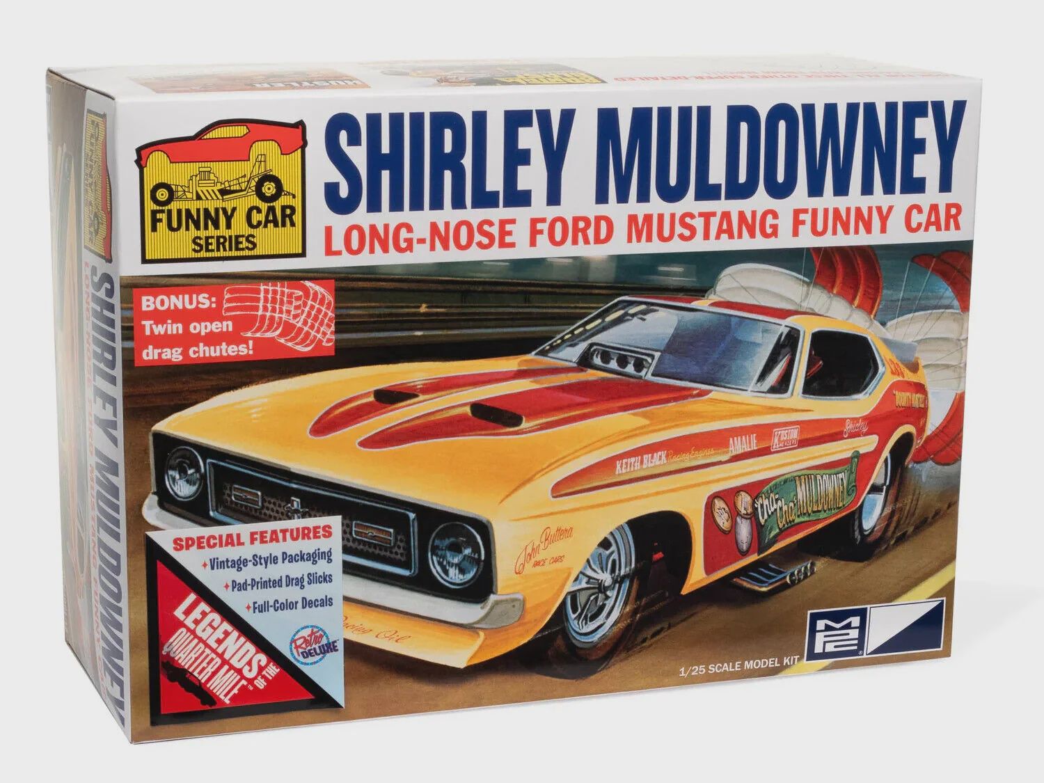 MPC Shirley Muldowney Long Nose Ford Mustang FC 1/25 (MPC1001)