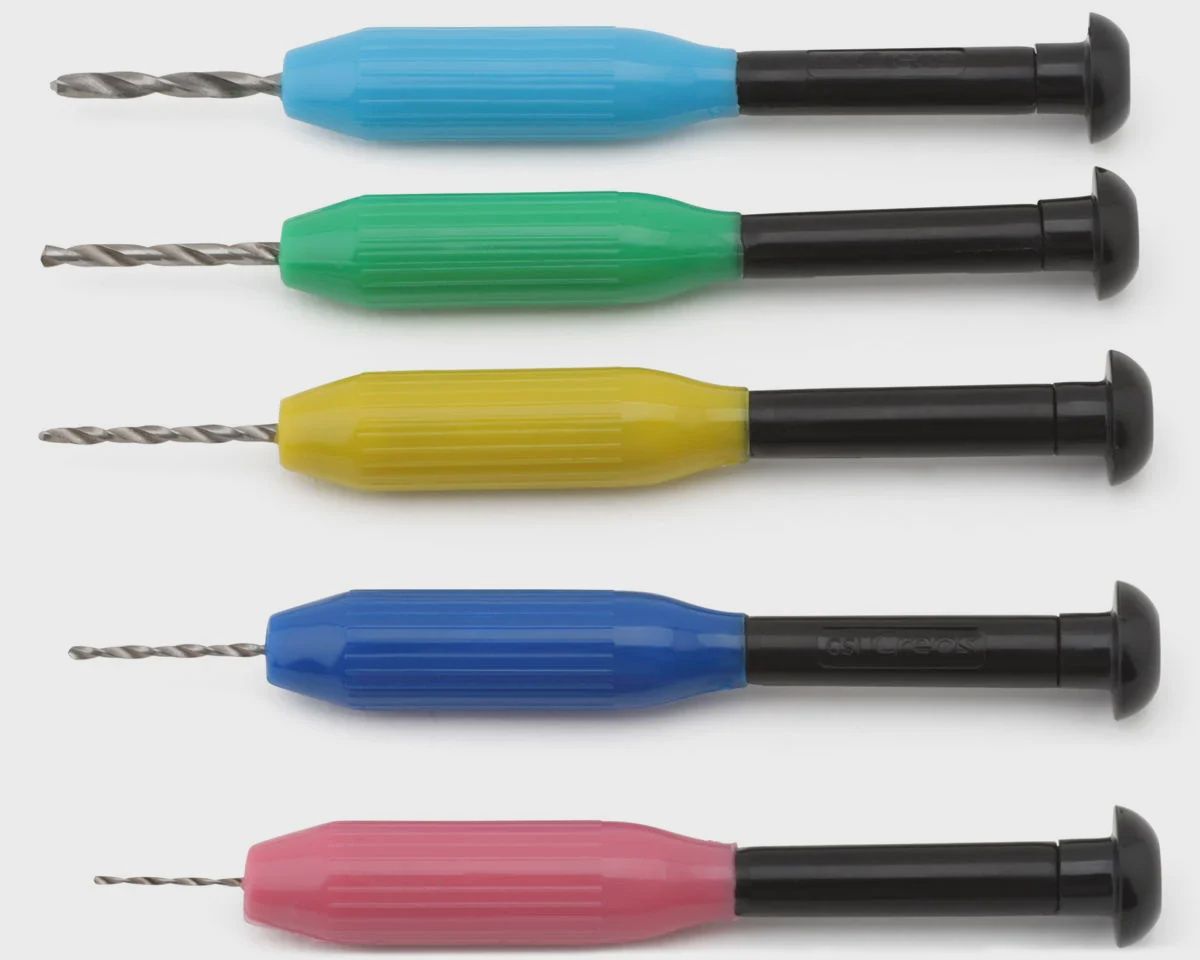 Mr. Hobby GT50 Mr. Pin Vise Basic Set 1/1.5/2/2.5/3mm (GUZGT50)