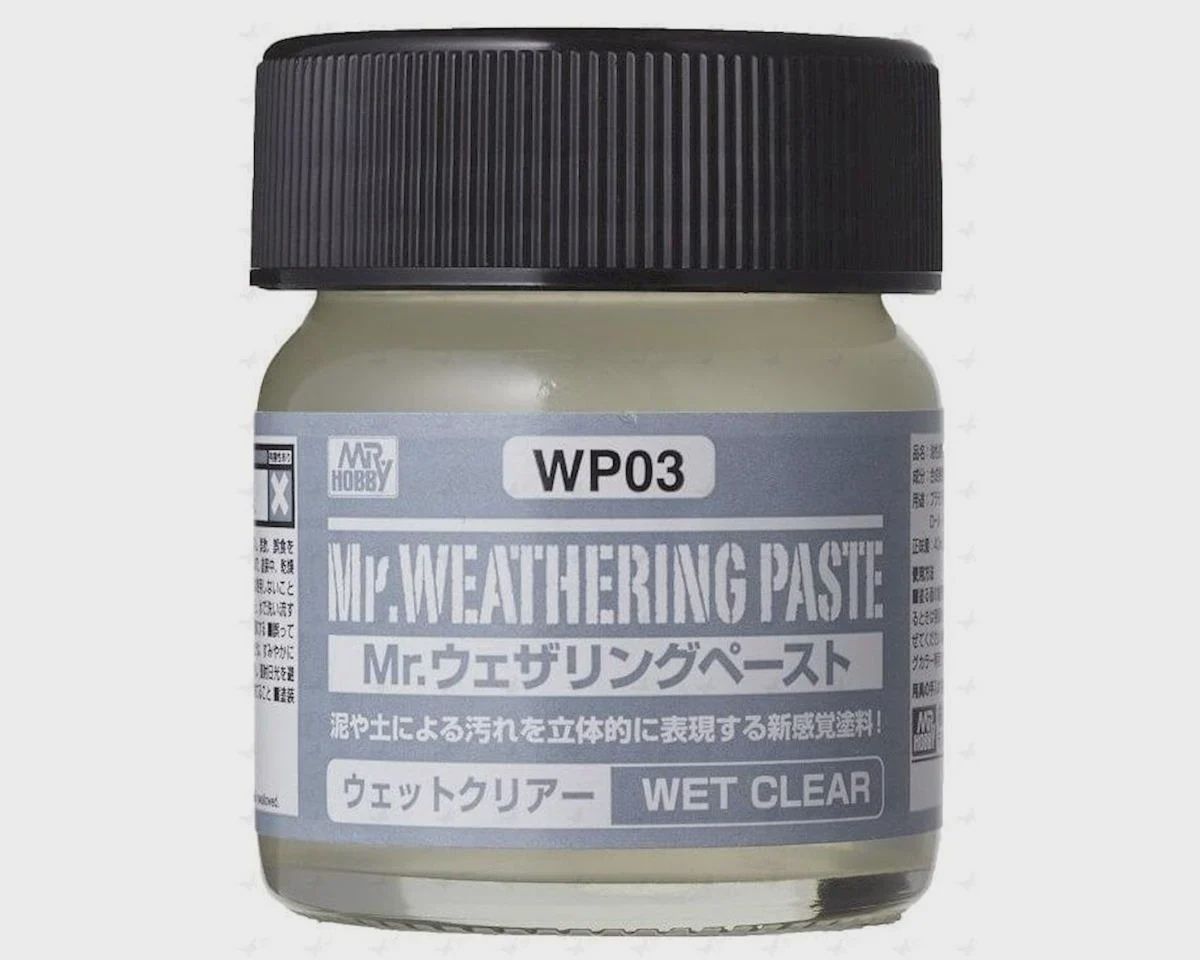 Mr. Hobby WP03 Mr. Hobby Weathering Paste (Wet Clear) (GUZWP03)