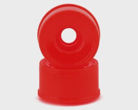 NEXX Racing Mini-Z 2WD Solid Rear Rim (2) (Red) (NX-007)