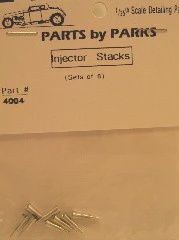 Part by Parks Hilborn Style Injector Stacks 5/32 x 3/32 x 9/32 (PBP-4004)