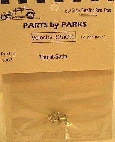 Parts by Parks 1/24-1/25 Velocity Stacks 5/1 (PBP-4002)