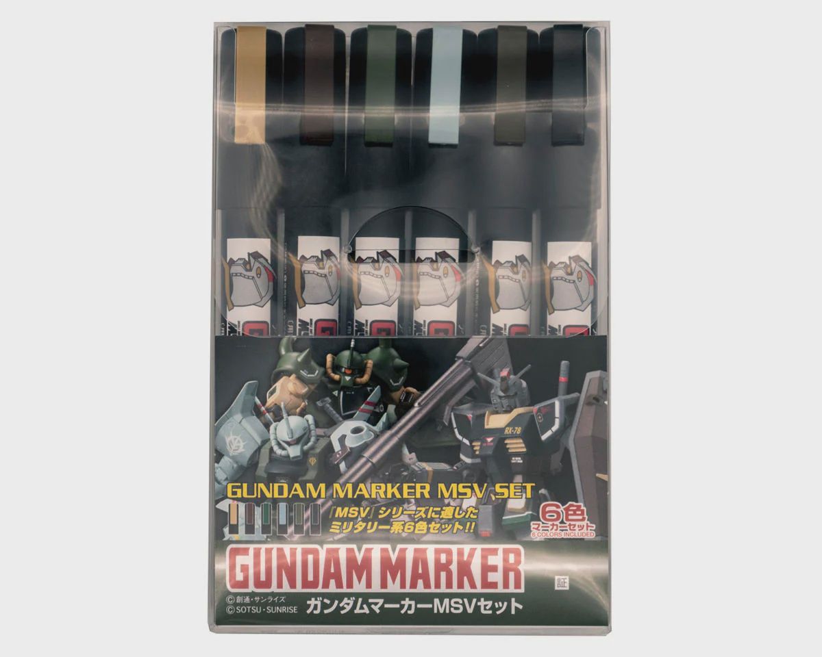 Mr. Hobby GMS127 Gundam Marker MSV Set (GUZGMS127)