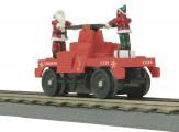 MTH O Christmas Operating Handcar (MTH305234)
