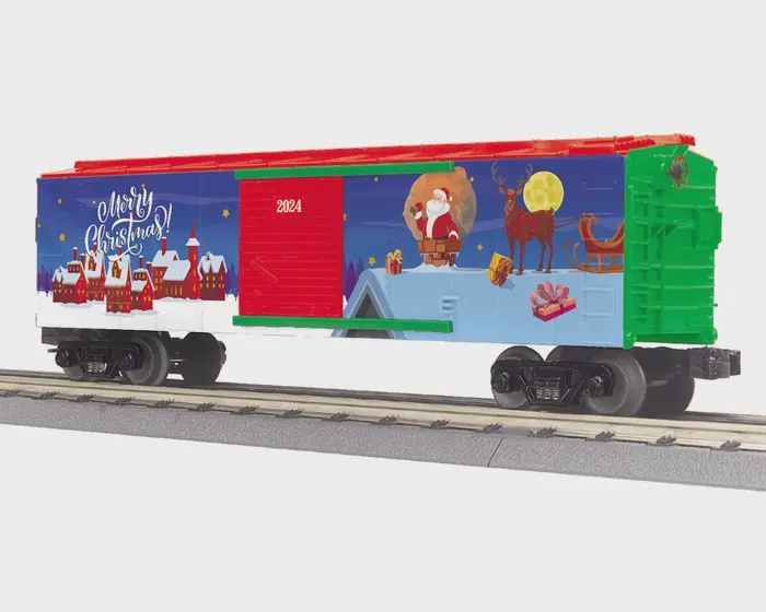 MTHO Box Car - Christmas (Santa) Car No. 2024 (MTH3071192)