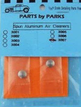 Parks by Parks 1/24-1/25 Air Cleaner 5/8 x 7/32 (Spun Aluminum) (PBP3007)