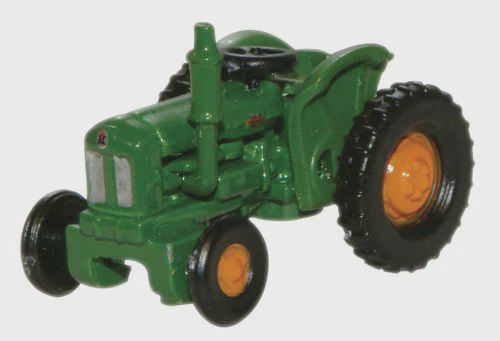 Oxford Diecast Fordson Farm Tractor - Assembled -- Green, Orange (553-NTRAC002)