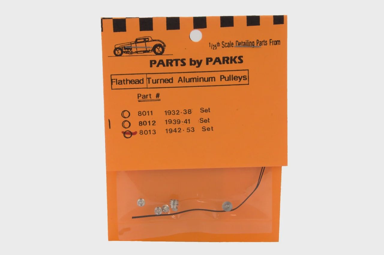 Parts by Parks 1/24-1/25 Flathead Pulley 1942-53 (Spun Aluminum) (PBP8013)