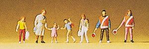 Preiser Pedestrians -- School Crossing Patrol (590-79109)