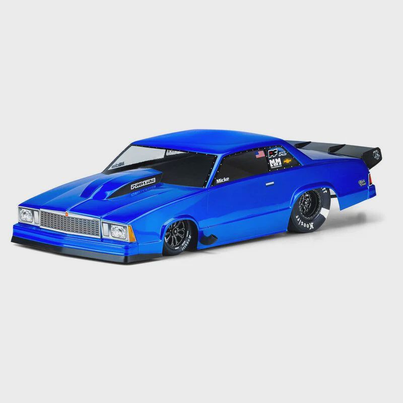 Pro-Line 1978 Chevrolet Malibu Body: Slash 2WD Drag &amp; DR10 (PRO354900)