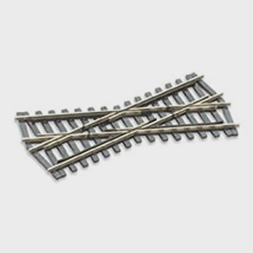Peco HO Code 75 Electrofrog 24 Degree Crossing (PPCSLE193)