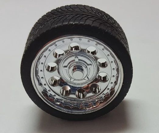 Pegasus 1/24-1/25 Magnums 19'' Chrome Rims with Tires (4) (PGH1286)
