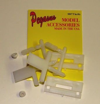 Peguaus 1/24-1/25 T &amp; O's Parts (2) to Make Hopper Kits (PGH-1017)