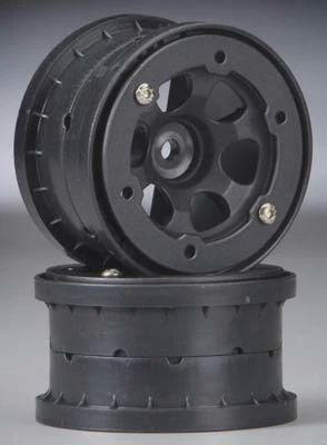Pro-Line Epic 2.2" Black/Black Bead-Loc F Slash (2) (PRO2704-02)