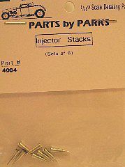 Parts by Parks Injection Stacks 5/16 x 3/32 x 9/32 (Spun Aluminum) (8) (PBP4004)