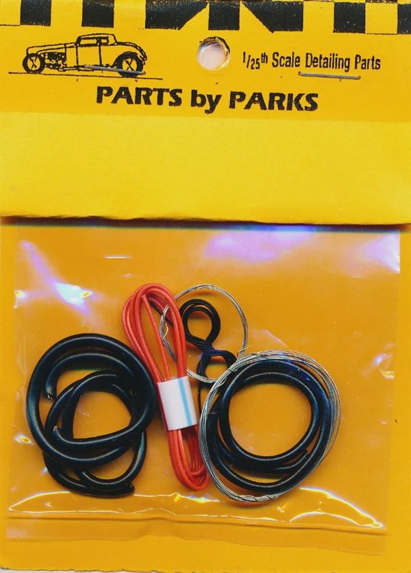 PBP Radiator Hose, Orange Heater Hose, Black Battery Cable, Brake Fuel Lines (PBP-1021