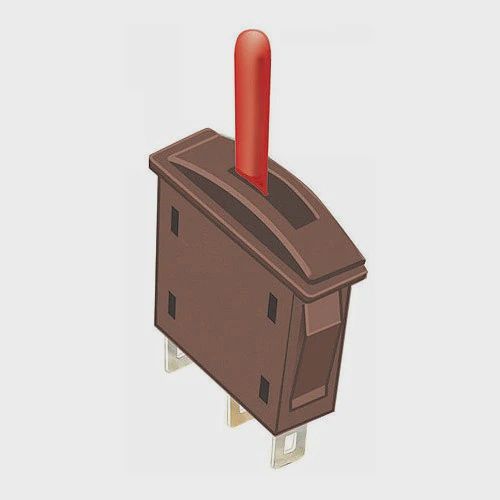 Peco Passing Contact Switch,Blk Lever (PPCPL26B)