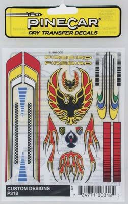 PineCar Custom Design Decal (PIN318)