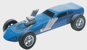 PineCar Turbo Funny Car Deluxe (PIN371)
