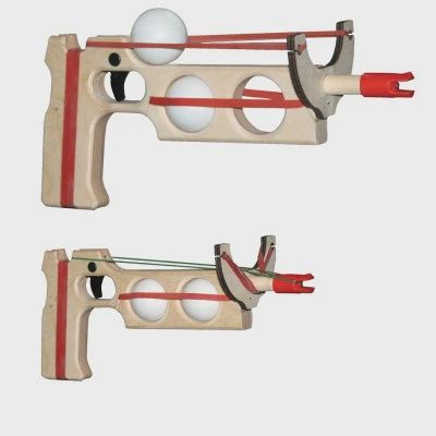 Ping Pong Ball Shooter (2-BALL, 1 Gun) (GL2PPBS2BALL)