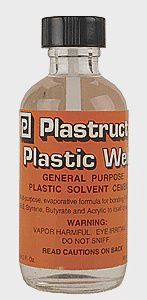 Plastruct Plastic Weld Plastic Solvent Cement -- 2oz 59.1mL (570-2)
