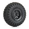 Pro-Line 1/30 Aztek Front/Rear Mounted Black Clobber (4): Axial SCX30 (PRO1031910)
