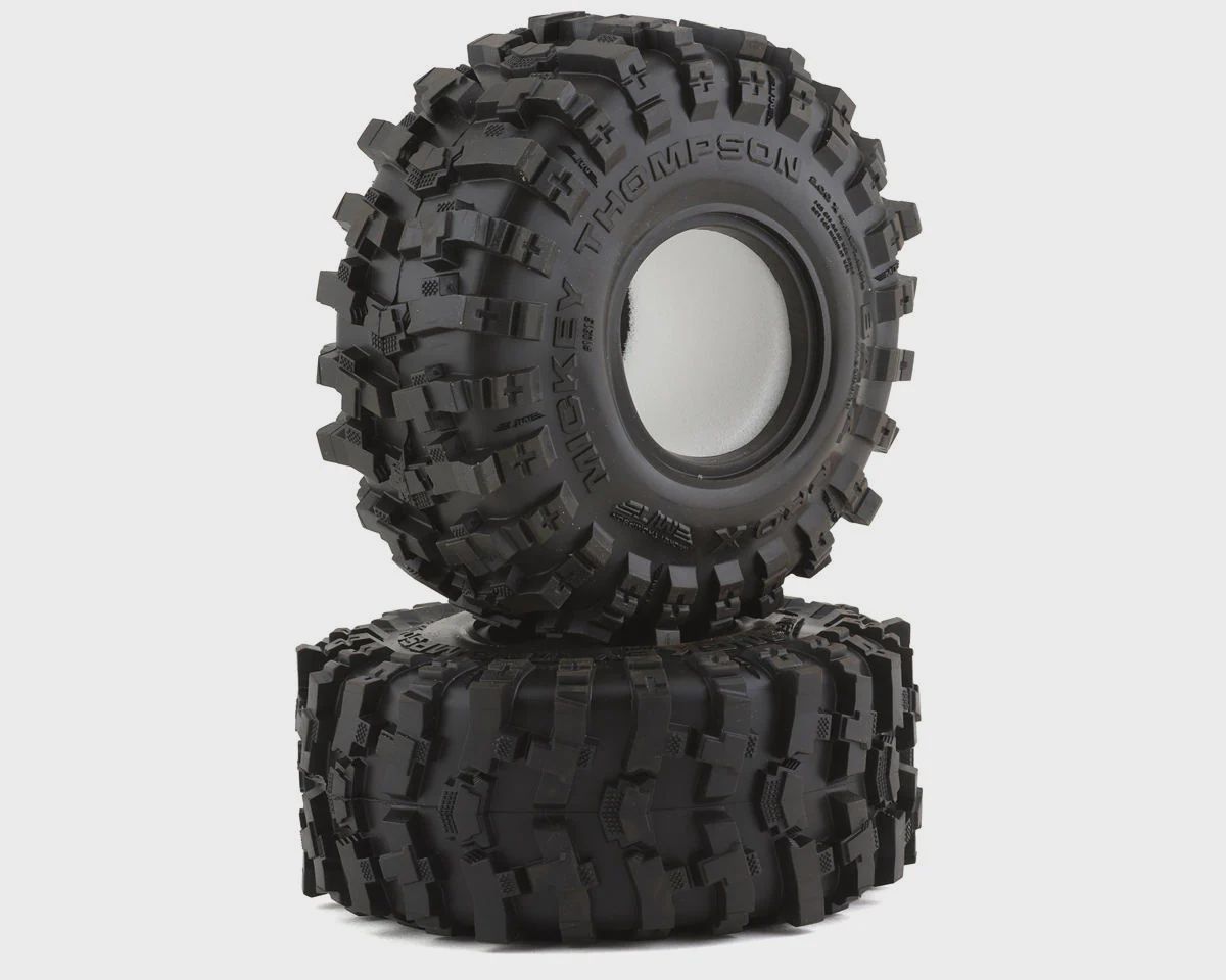 Pro-Line Mickey Thompson Baja Pro X 1.9" Rock Crawler Tires (2) (Predator) w/Memory Foam (PRO1021303)